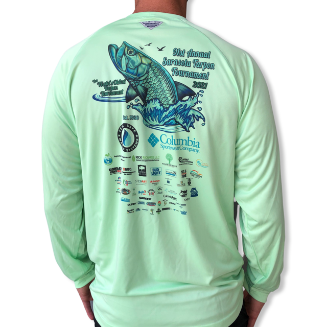 Angler's Technical Long-Sleeve Tee  94th ANNUAL SARASOTA TARPON TOURNAMENT